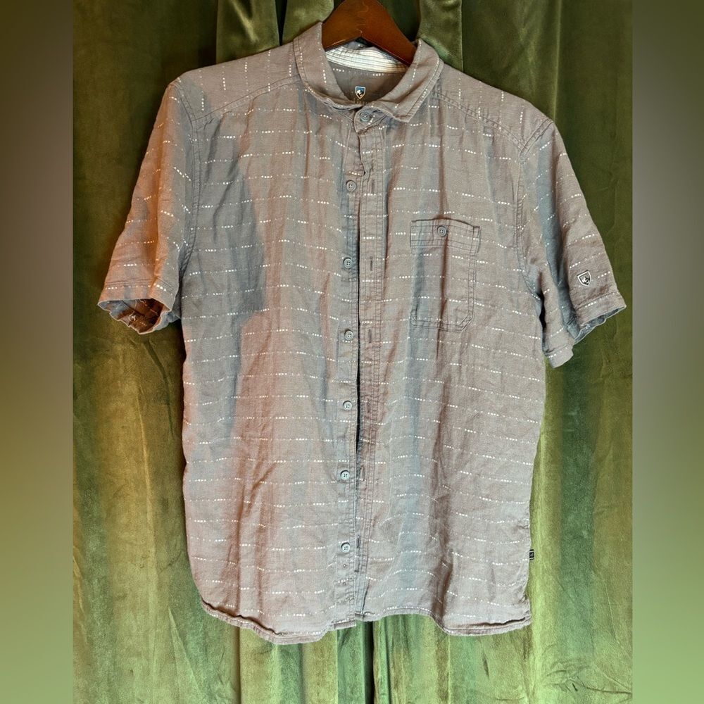 Kuhl Men's Intrepid Skorpio short-sleeve button-up shirt
